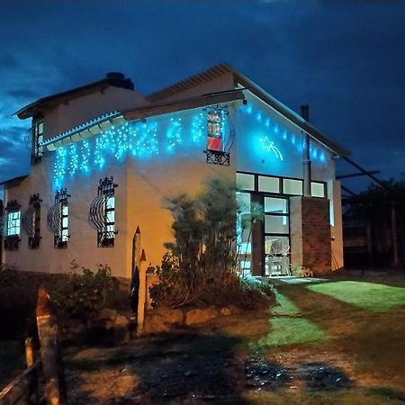 Cabanas & Glamping De Ruana Por Boyaca Paipa Dış mekan fotoğraf