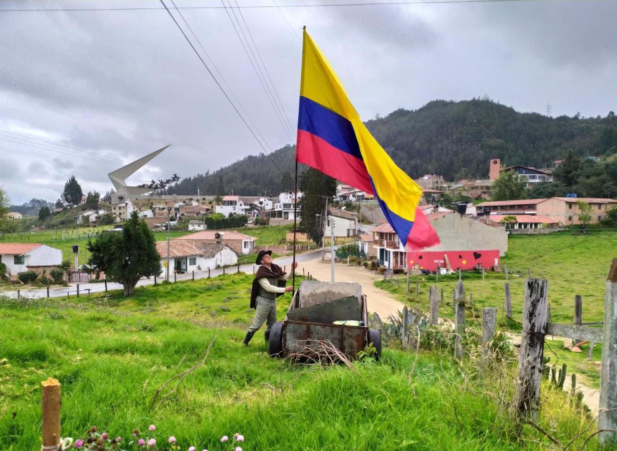 Cabanas & Glamping De Ruana Por Boyaca Paipa Dış mekan fotoğraf