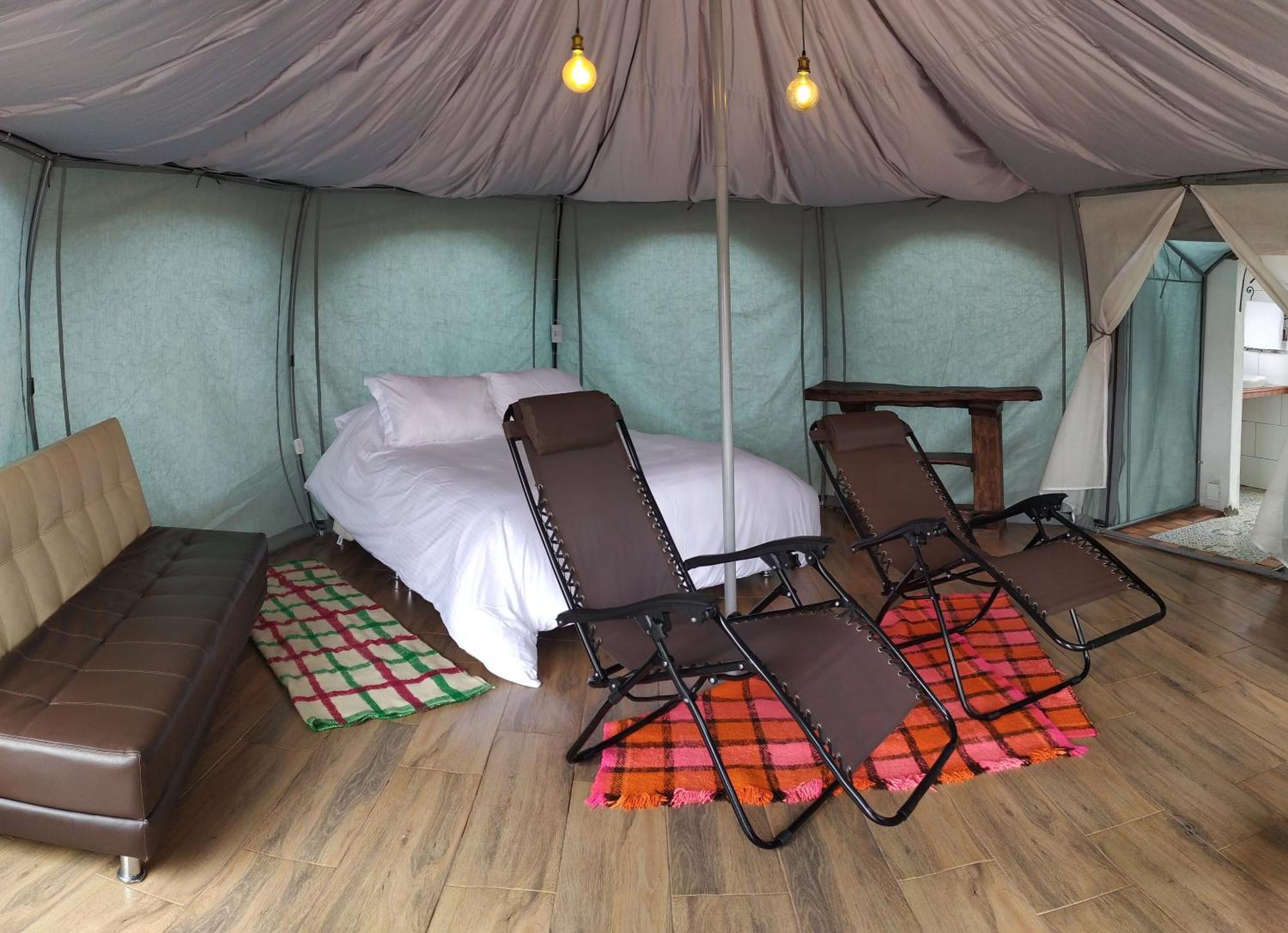 Cabanas & Glamping De Ruana Por Boyaca Paipa Dış mekan fotoğraf