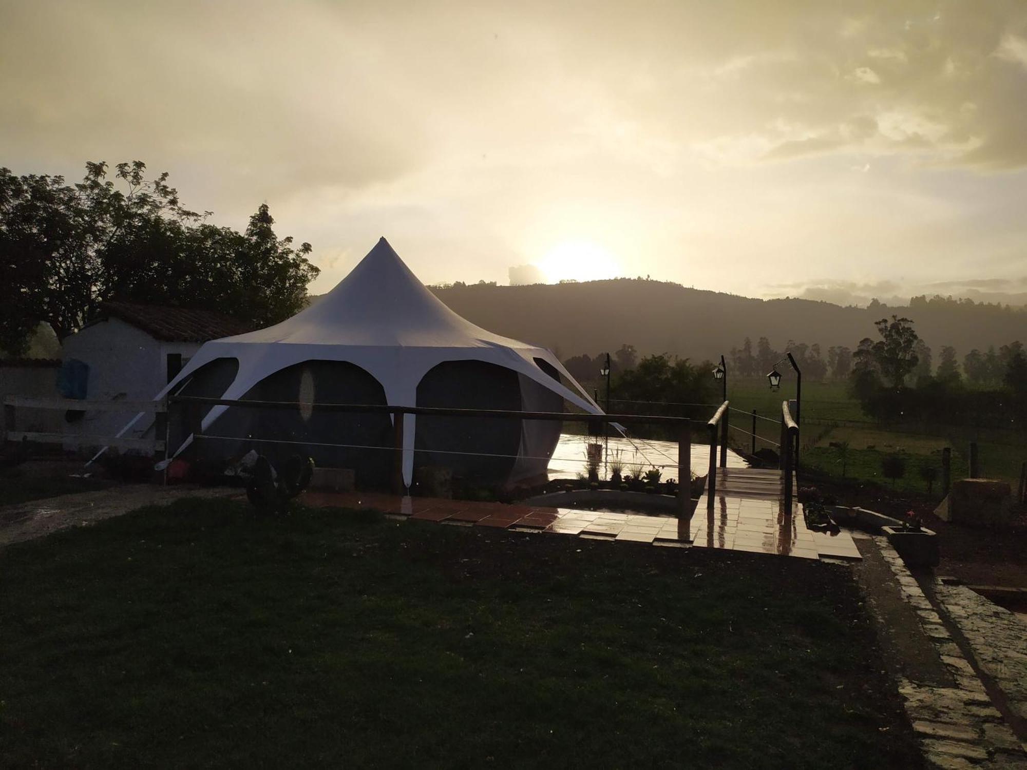 Cabanas & Glamping De Ruana Por Boyaca Paipa Dış mekan fotoğraf
