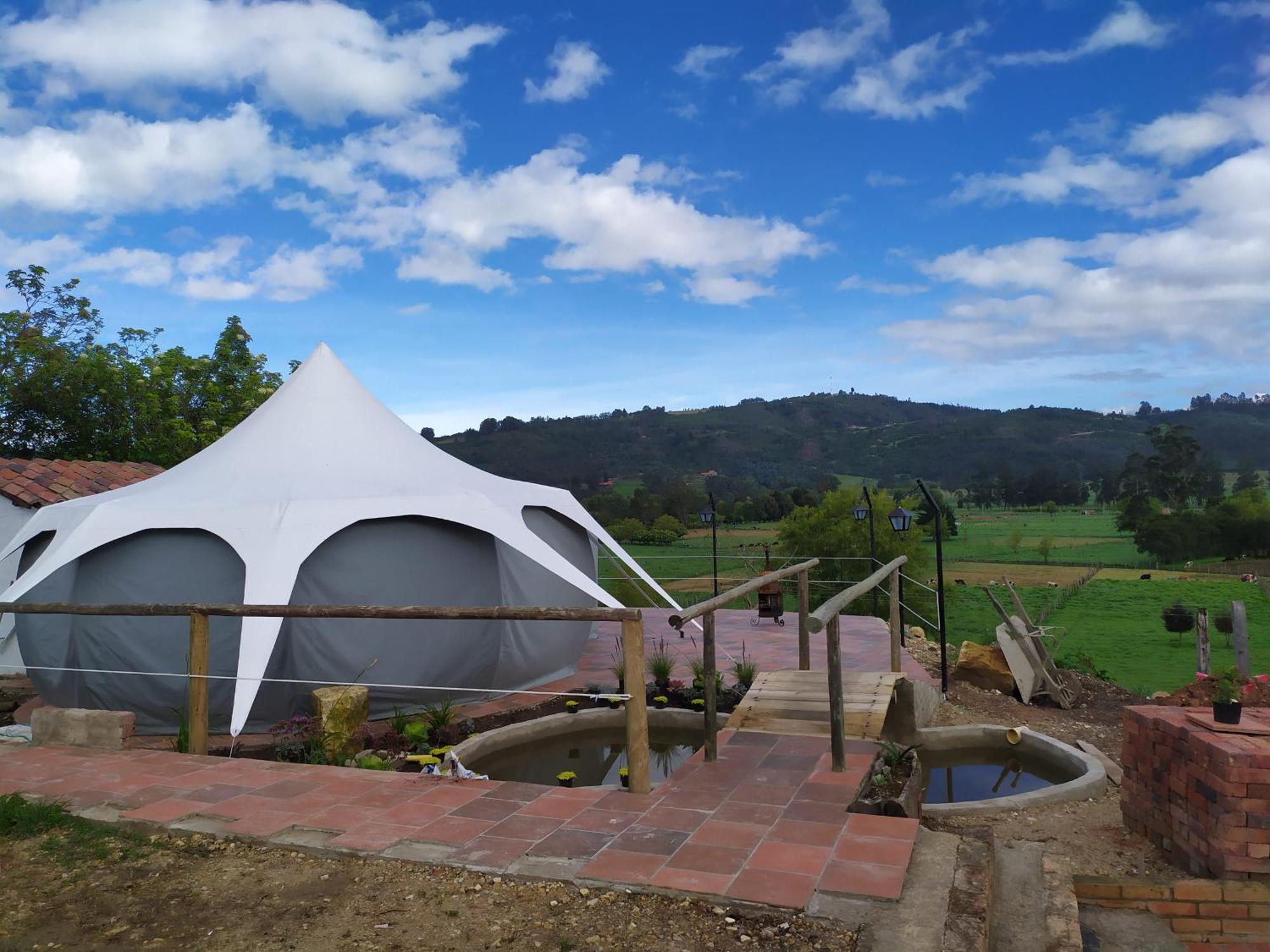 Cabanas & Glamping De Ruana Por Boyaca Paipa Dış mekan fotoğraf