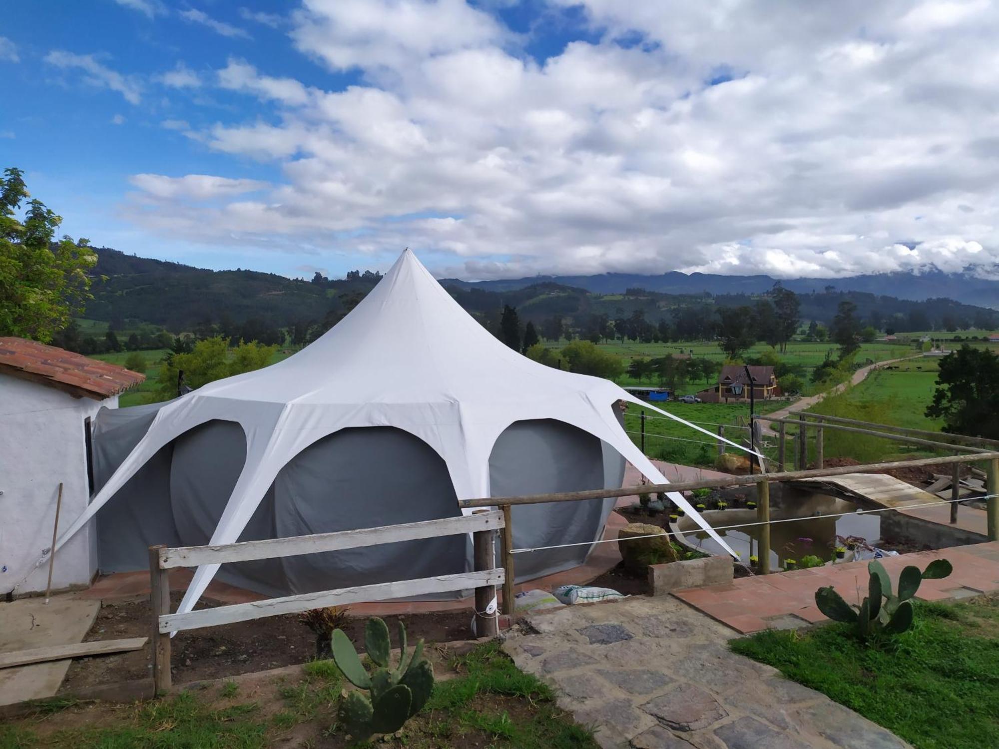 Cabanas & Glamping De Ruana Por Boyaca Paipa Dış mekan fotoğraf