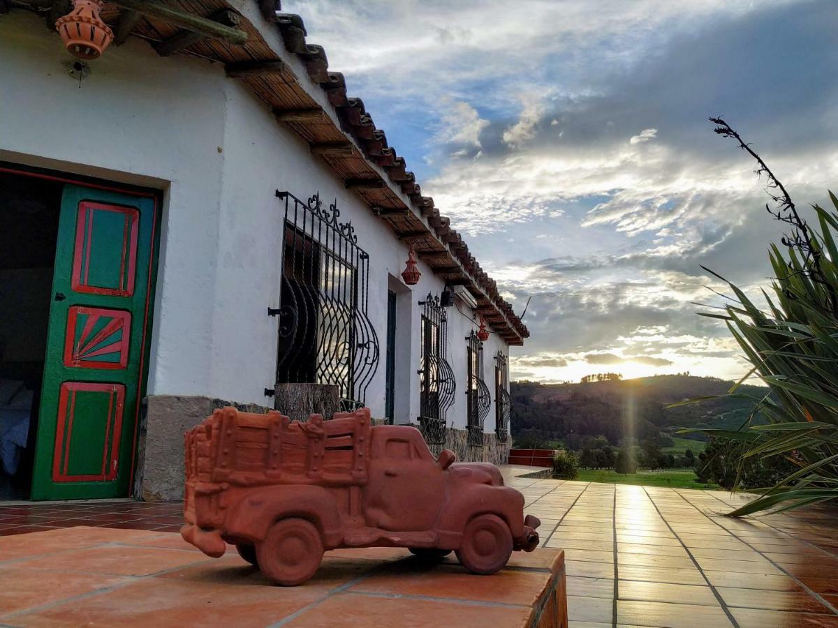 Cabanas & Glamping De Ruana Por Boyaca Paipa Dış mekan fotoğraf